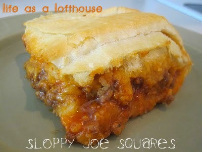 Sloppy Joe Squares