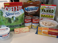 This cheesy and delicious casserole is baked with chicken, broccoli, rice and lots of cheese. Life-in-the-Lofthouse.com