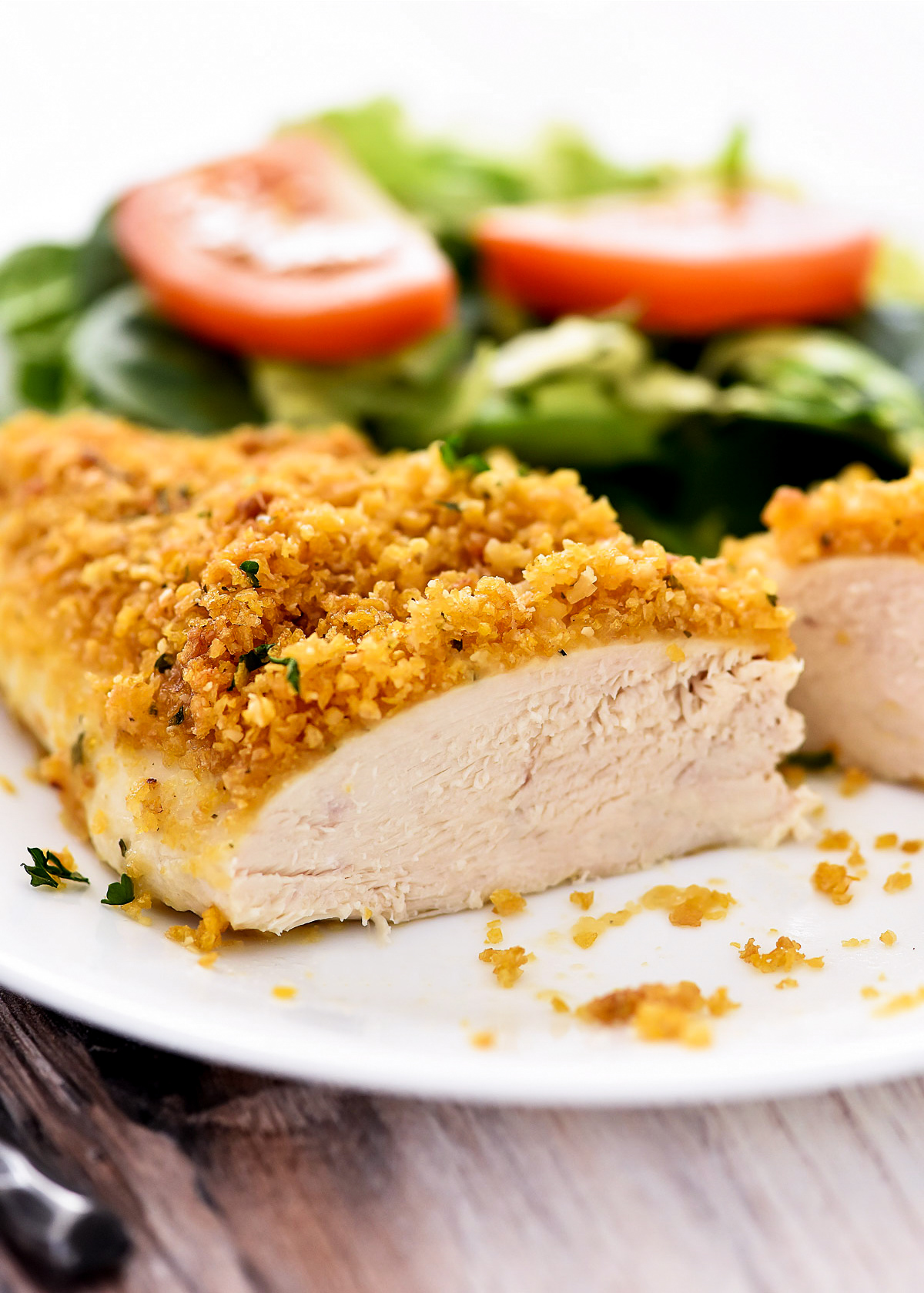 Ranch Chicken has an outside coating that is crispy and packed with ranch flavor and an inside that is tender and juicy. Life-in-the-Lofthouse.com