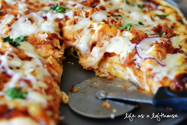 Barbecue Chicken Bacon Pizza
