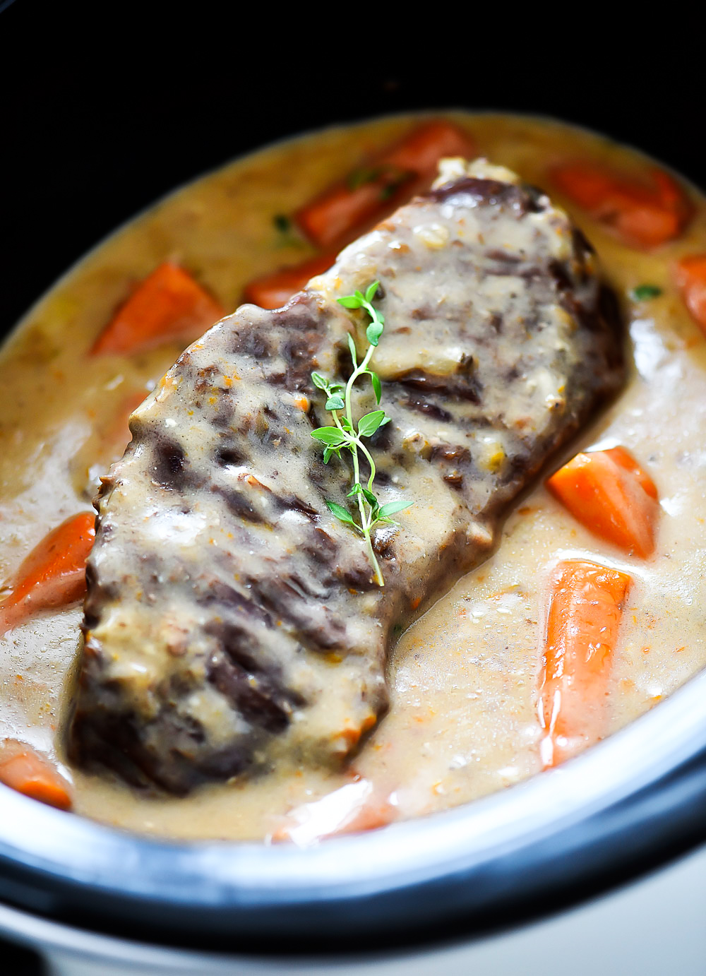 Perfect Pot Roast is a flavorful, tender roast that slow cooks in the Crock Pot. Life-in-the-Lofthouse.com