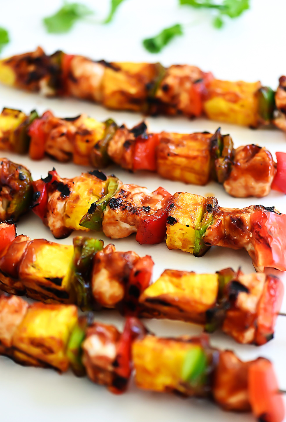 BBQ Chicken Kebabs
