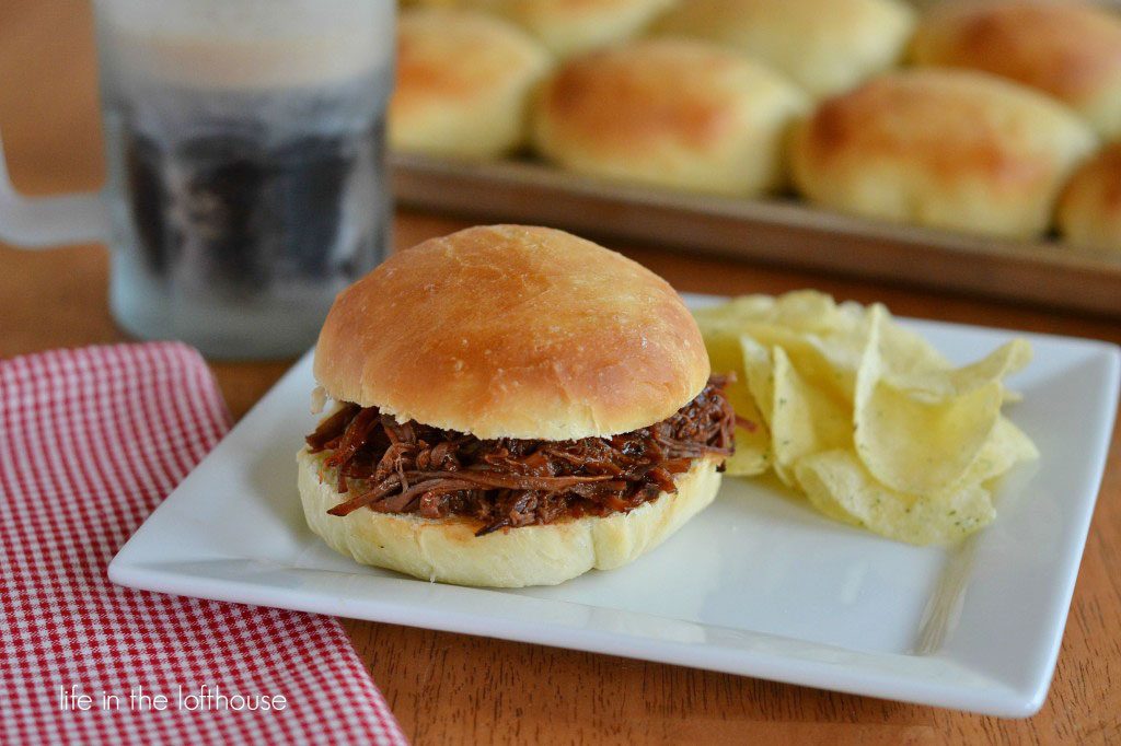 BBQ BEEF SANDWICHES