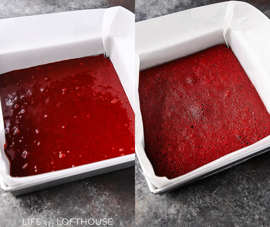 Red Velvet Brownies Step 4