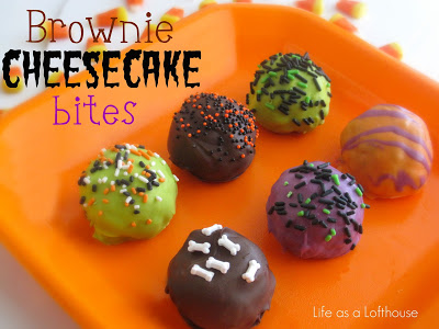 Brownie Cheesecake Bites