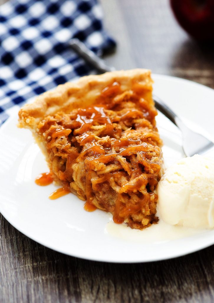 Grated Apple Pie