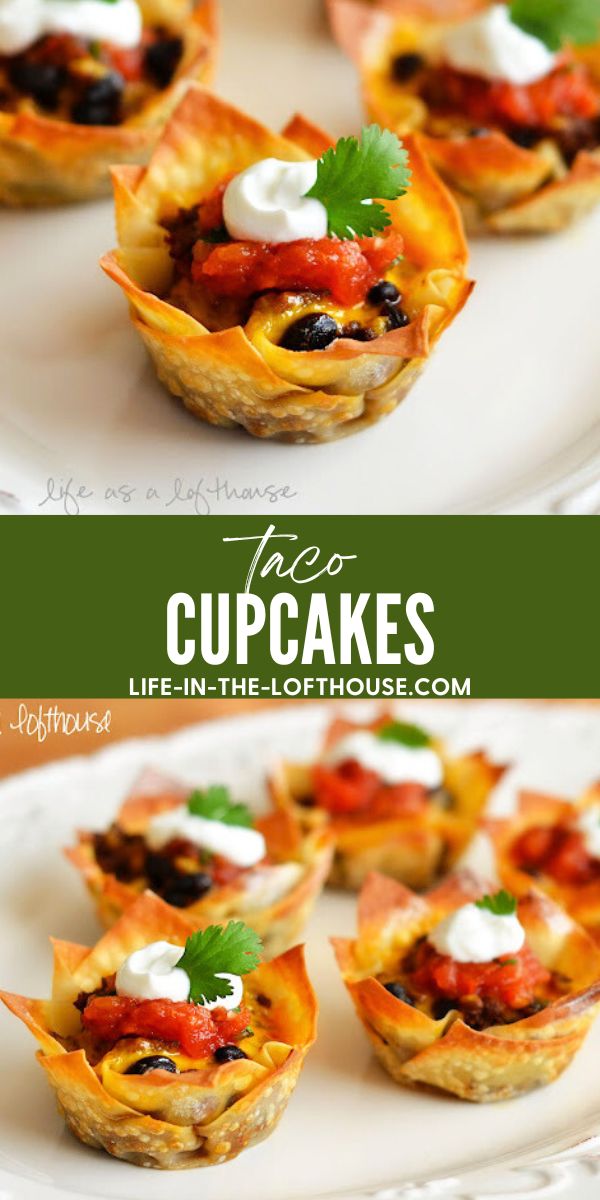 Taco Cupcakes