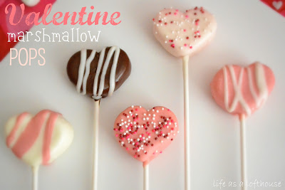Adorable and delicious Valentine Marshmallow Pops everyone will love! They're so fun to make the kids can help you do it!