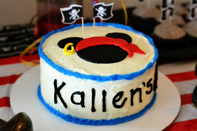 Mickey Pirate Cake
