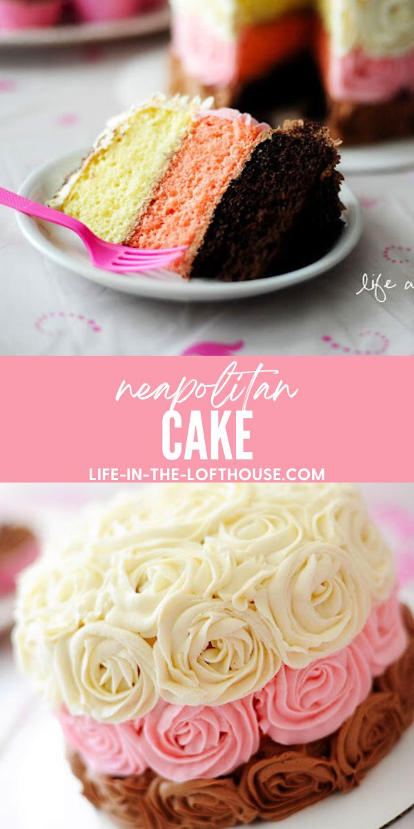 Neapolitan Cake