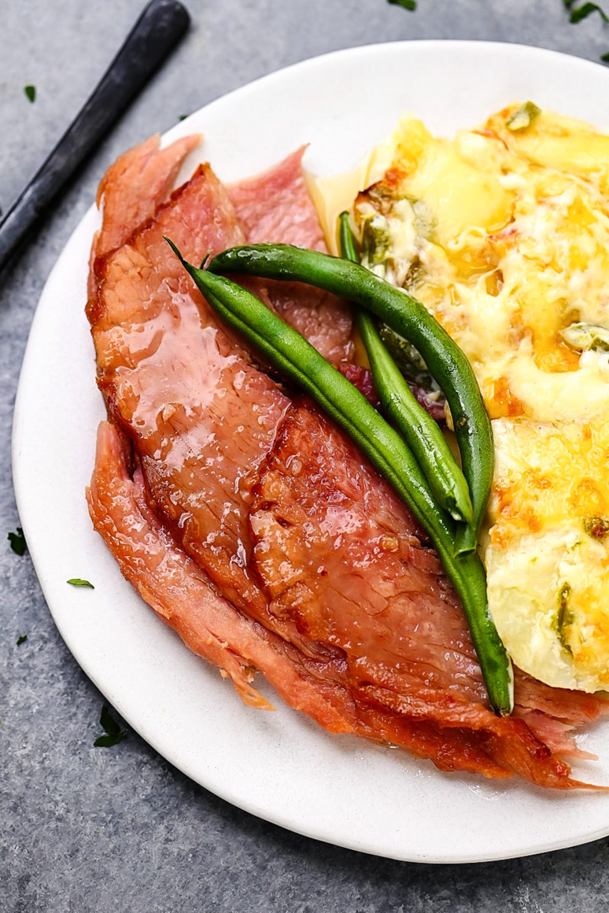 Glazed Maple Brown Sugar Ham