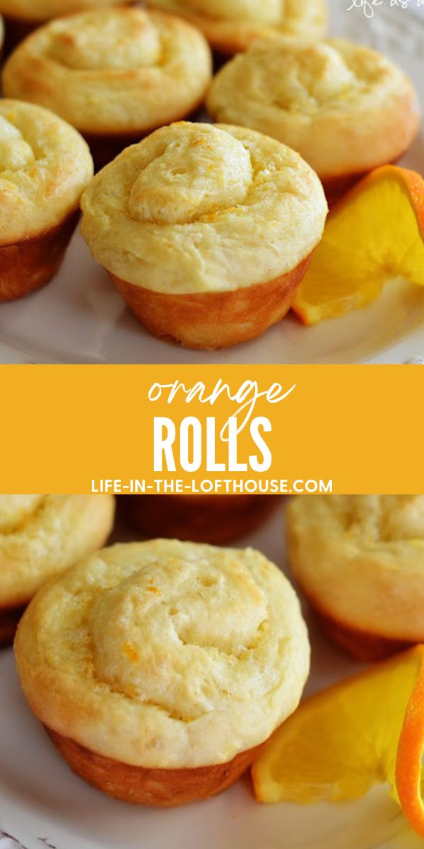Soft, buttery and lightly sugared Orange Rolls that almost melt in your mouth.