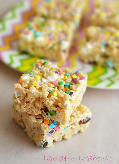 Loaded Rice Krispie Treats