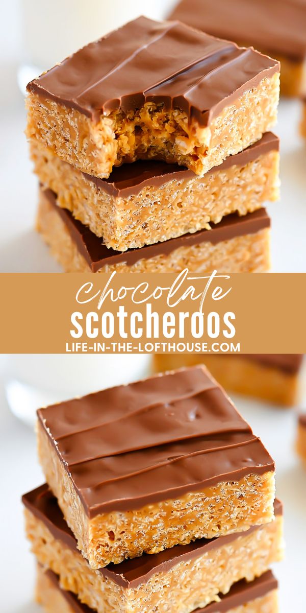 Chocolate Scotcheroo Bars