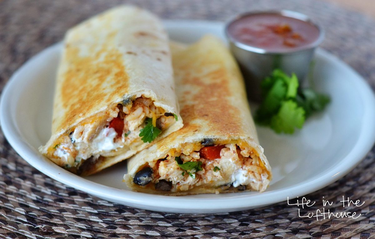 Southwest Chicken Wraps