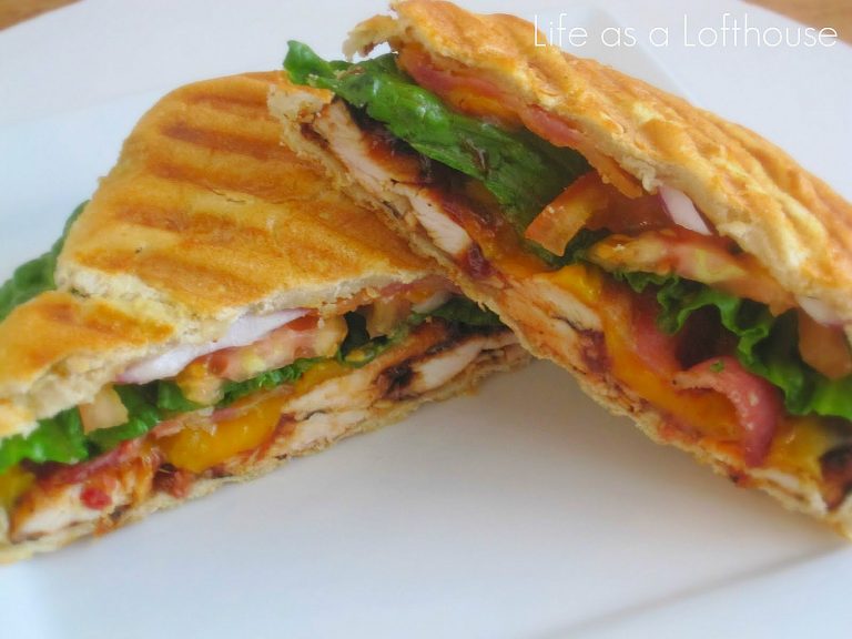 BBQ Chicken Panini