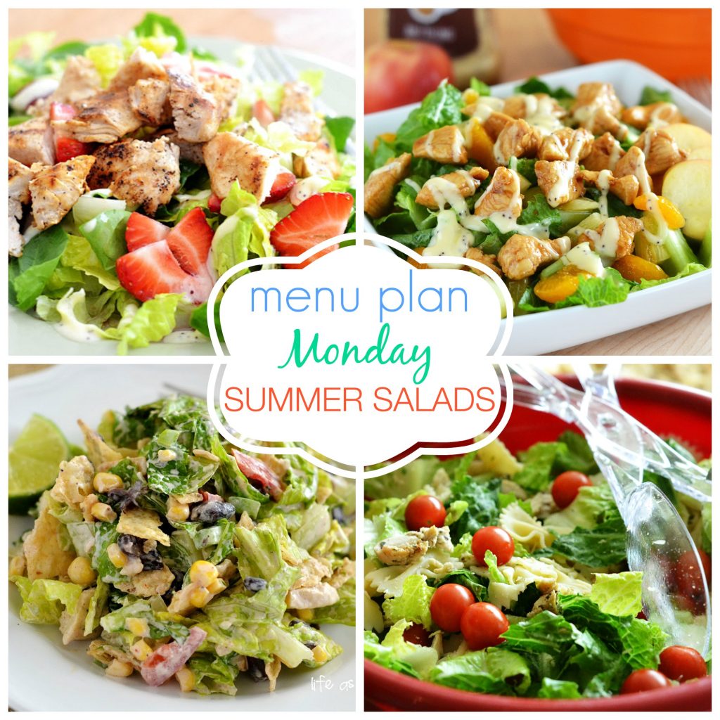 summer salads menu monday