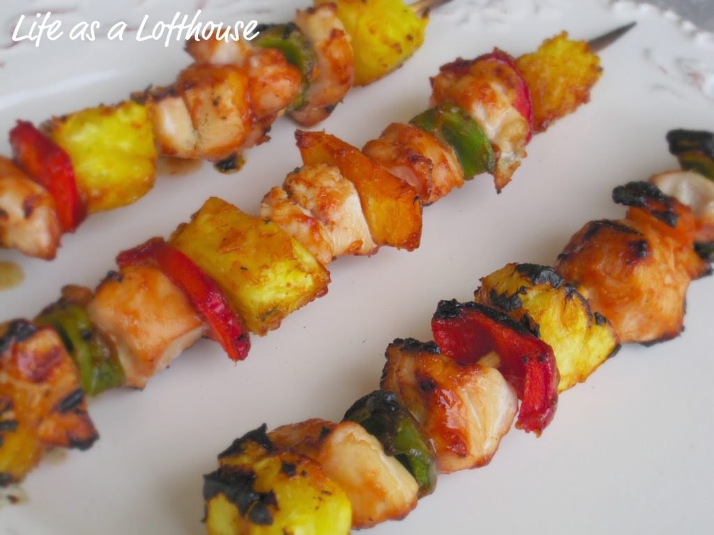 bbq chicken kabobs