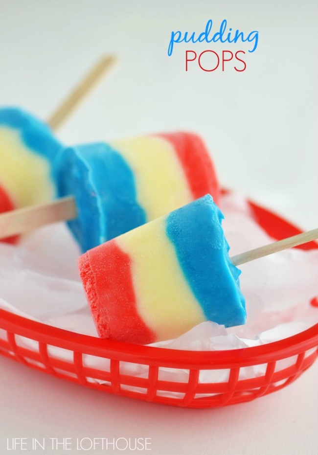 Menu Plan Monday Pudding Pops