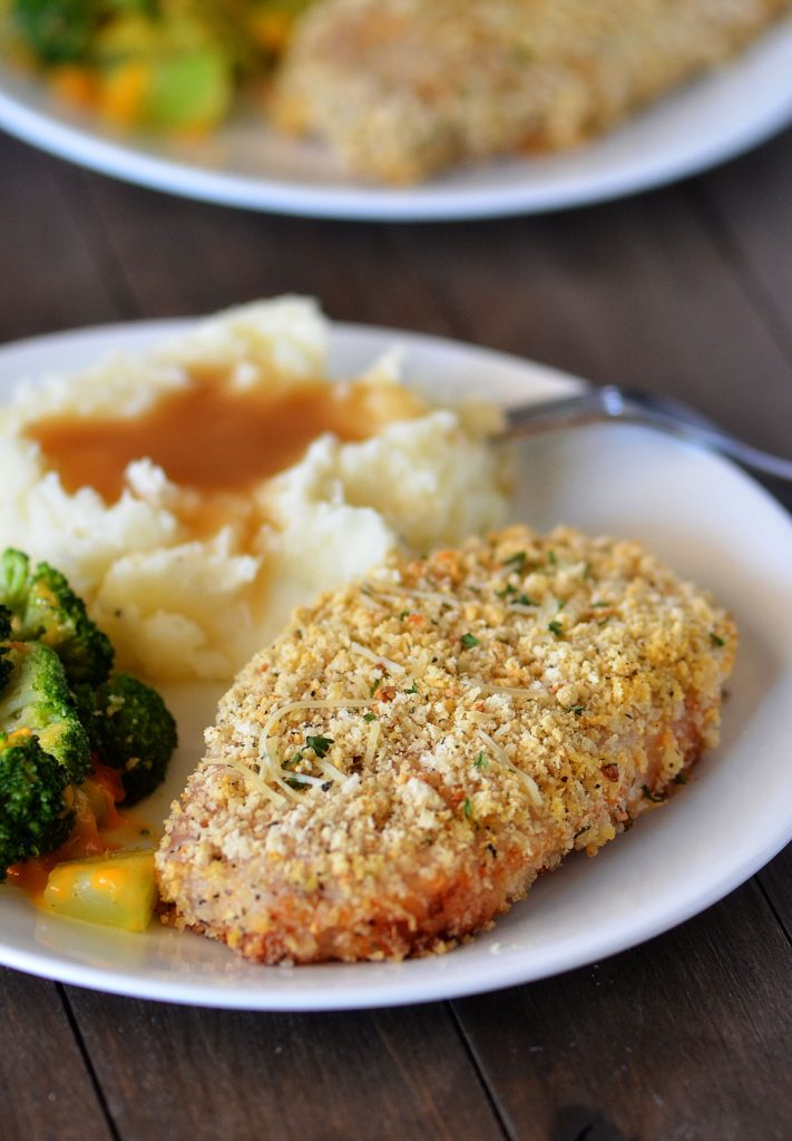 Baked Parmesan Pork Chops