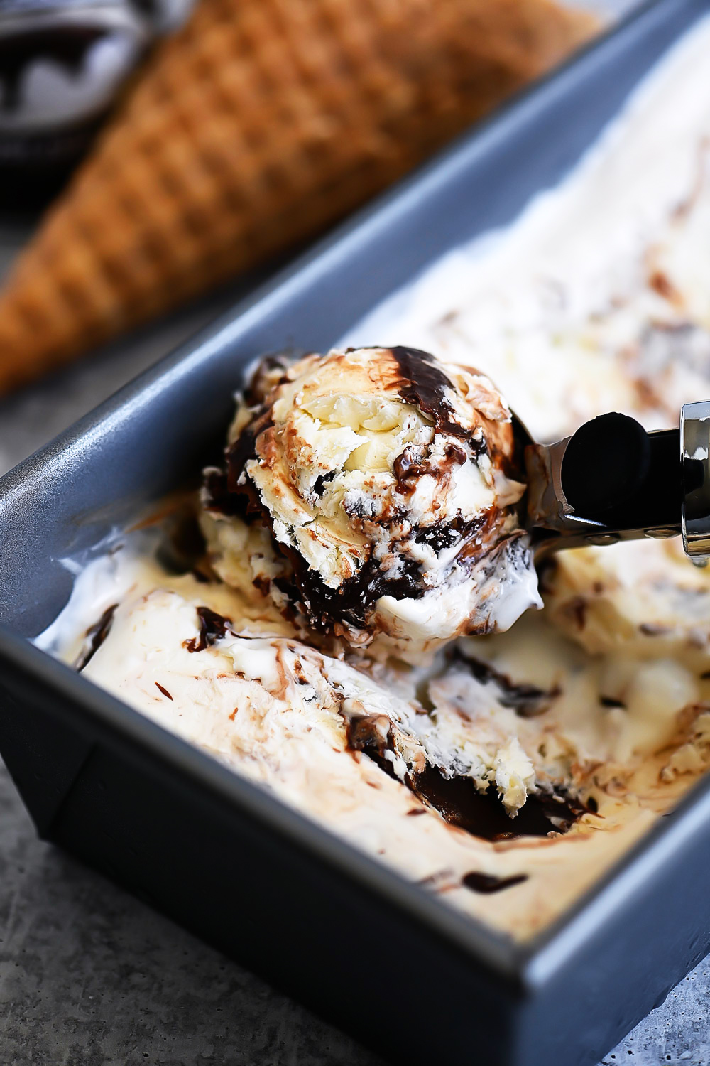 Fudge Ripple Ice Cream