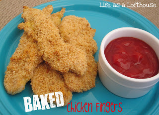 baked chicken fingers