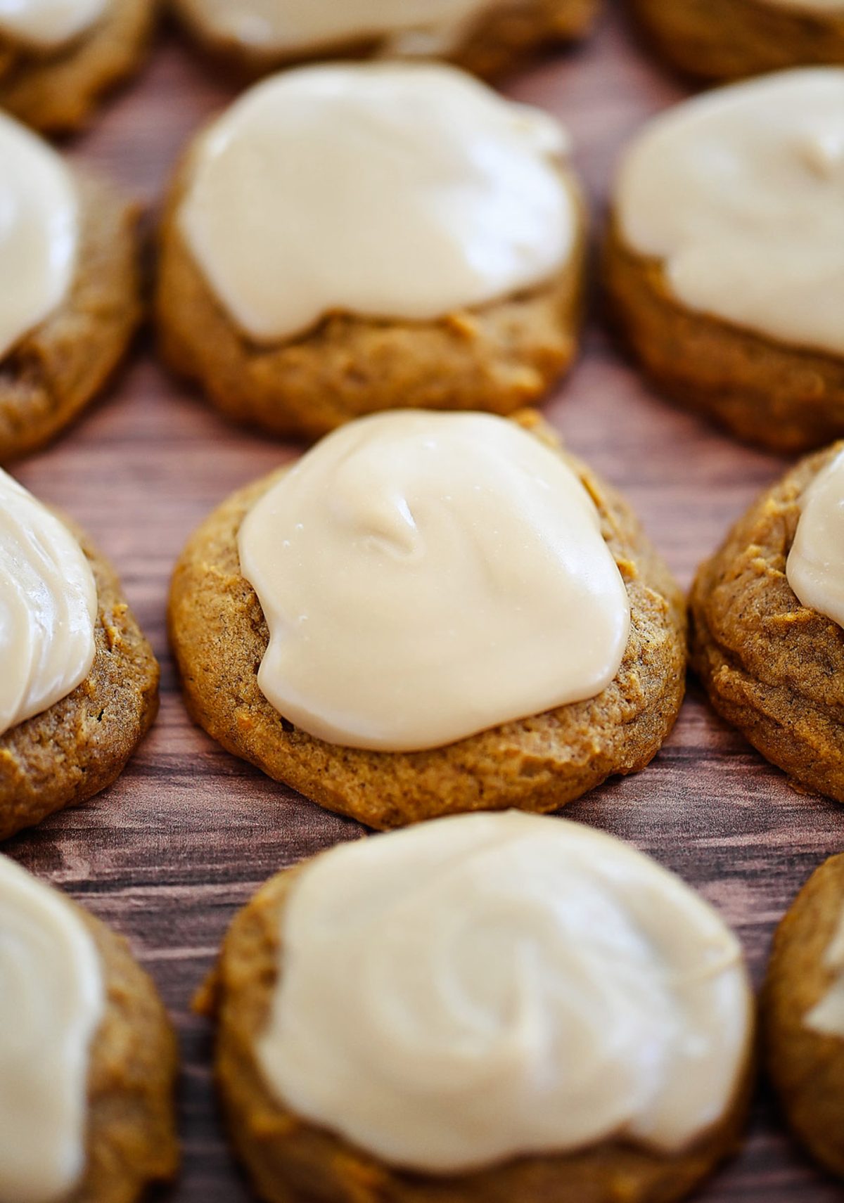 Pumpkin Caramel Cookies