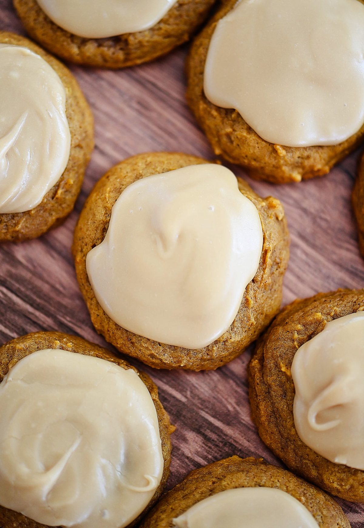 Pumpkin Caramel Cookies