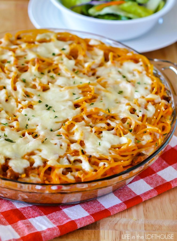Baked Spaghetti Pie