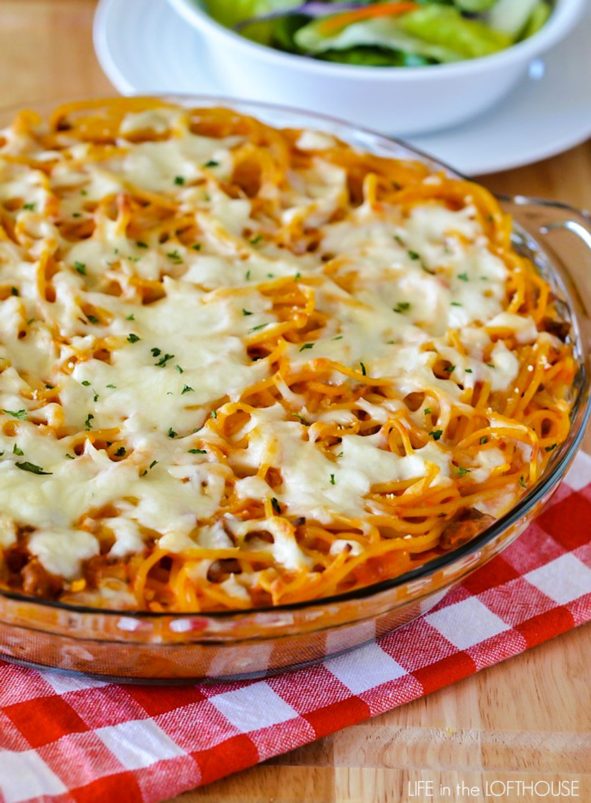 Baked Spaghetti Pie