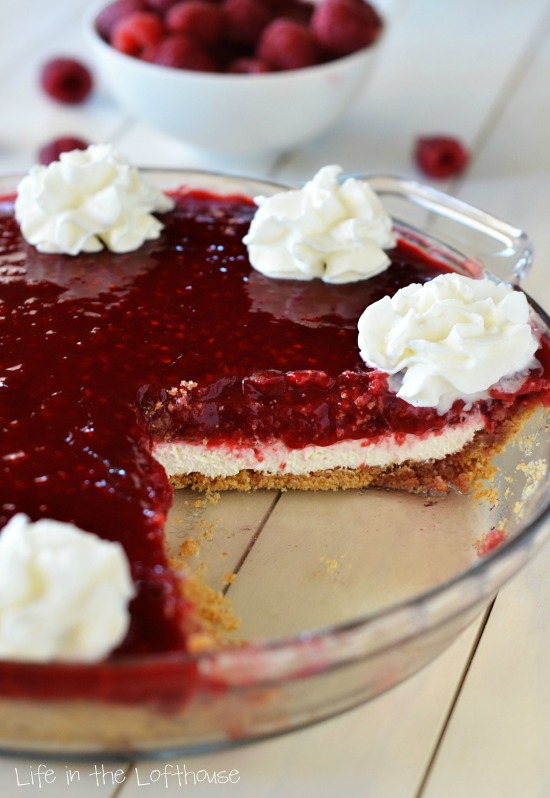 Raspberry Cream Pie