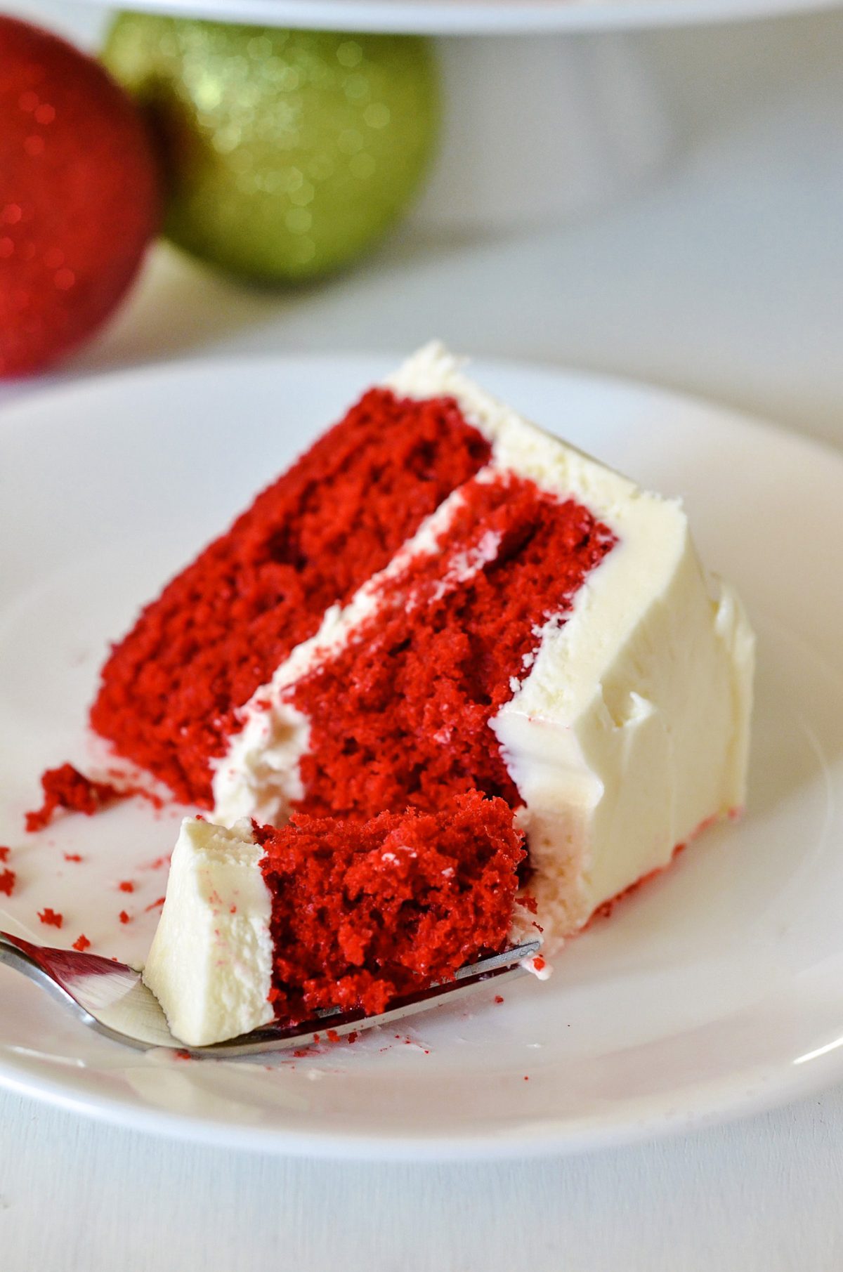 Red Velvet Cake with Cream Cheese Frosting