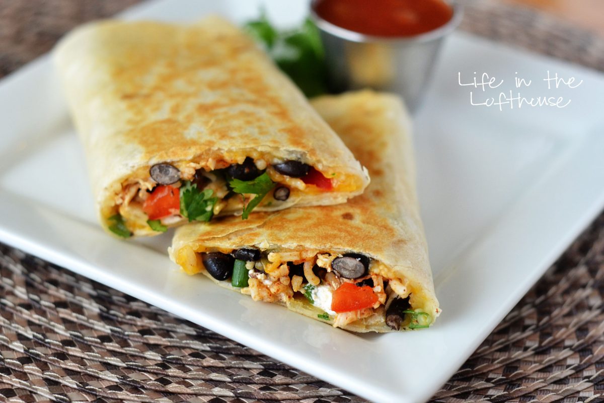 Southwest Chicken Wraps