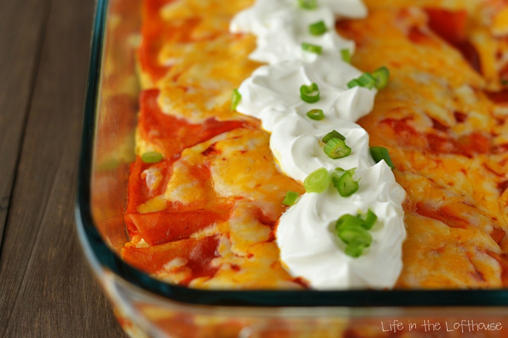 Sour Cream Enchiladas