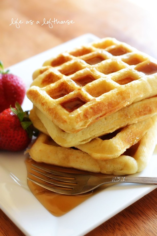 Brown Sugar Bacon Waffles