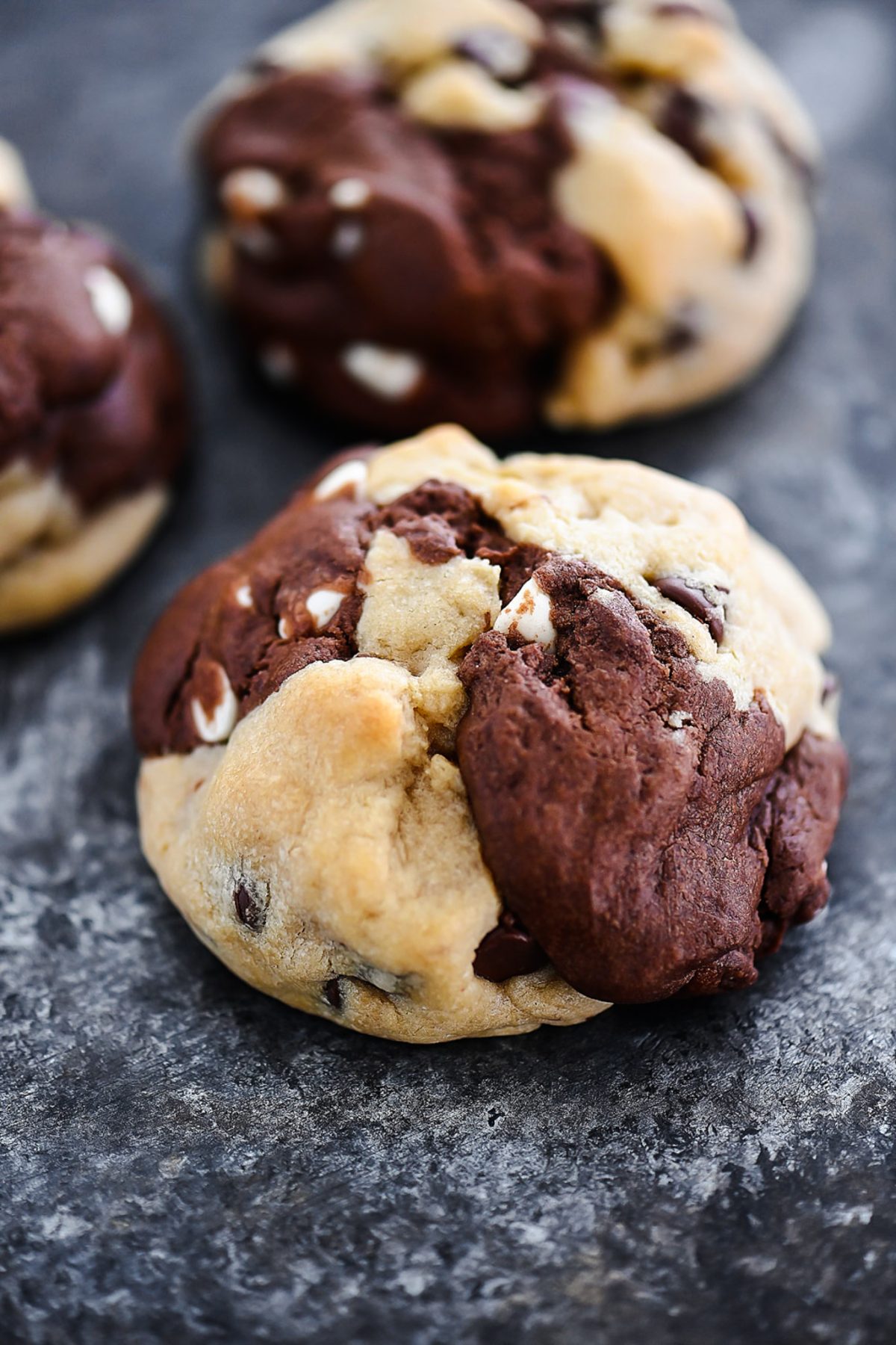 Brookies are a winning combo of chocolate chip cookies and brownies.