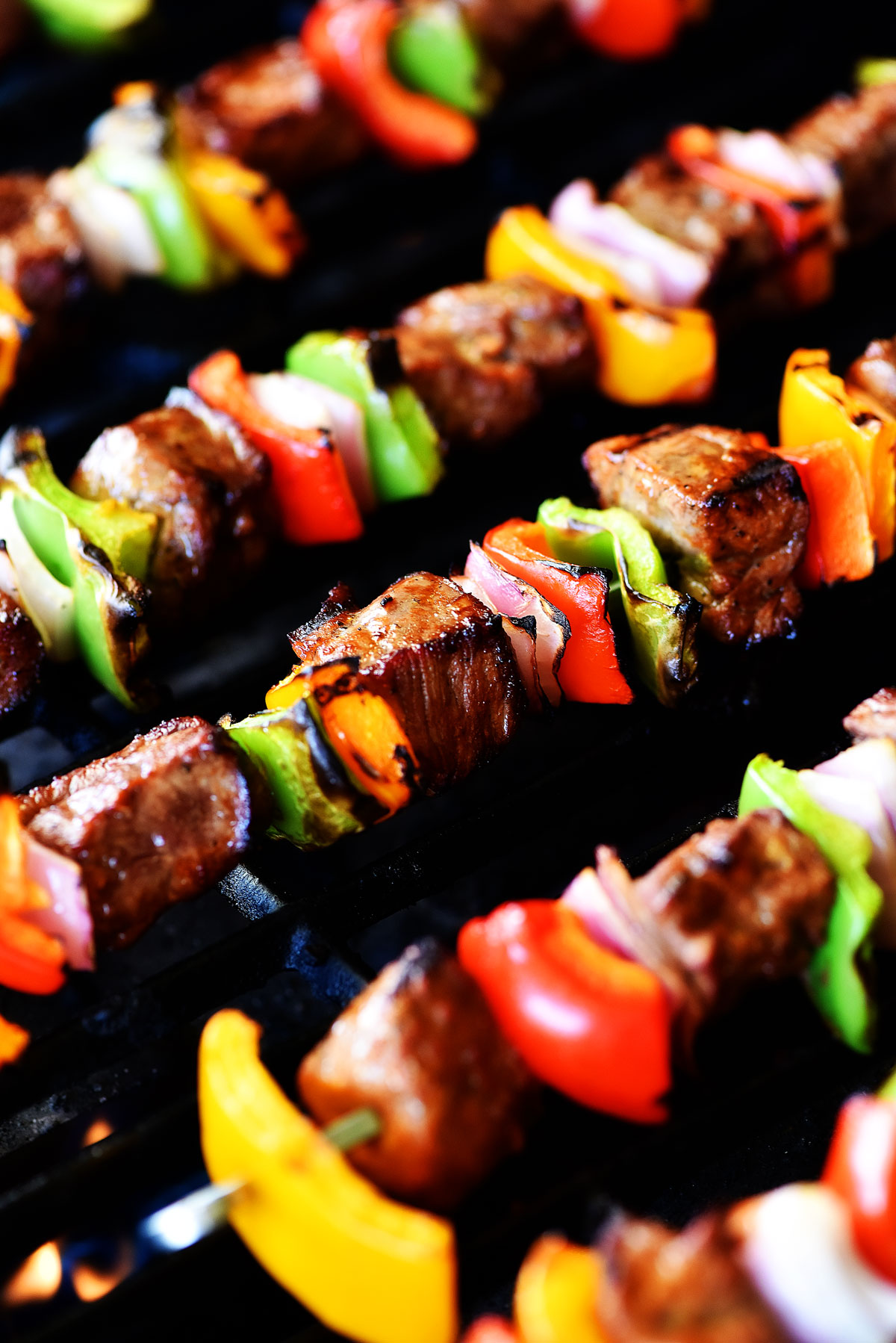 Grilled Steak Kebabs