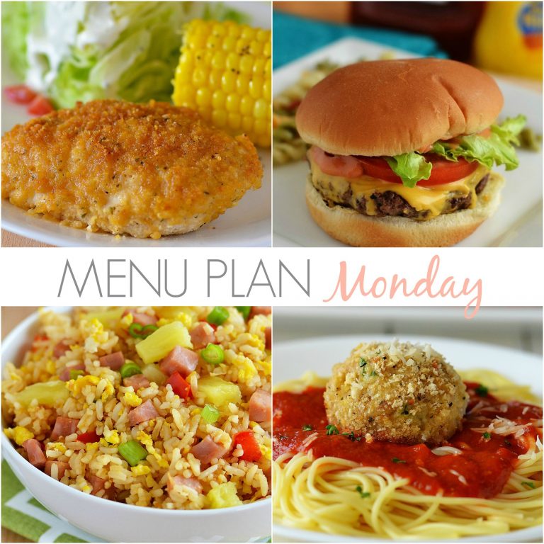 Menu Plan Monday #92