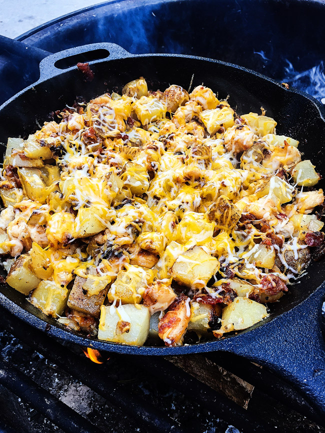 This chicken is amazing! We always make this at campouts