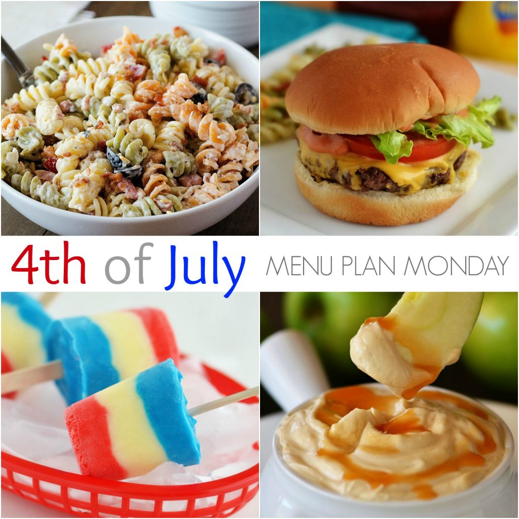 MenuPlanMonday_4thofJuly