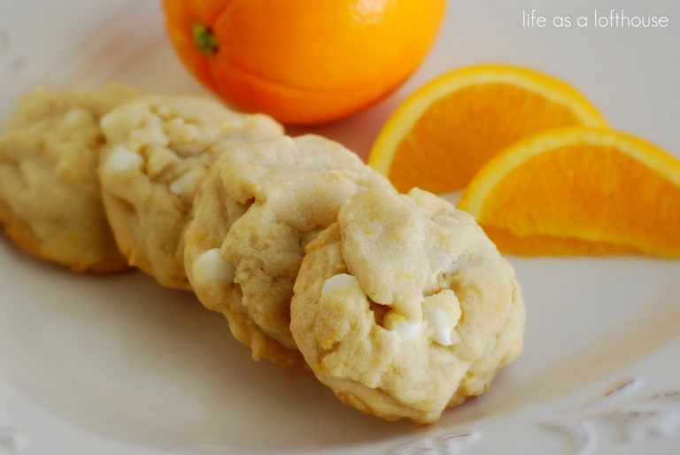 Orange Creamsicle Cookies