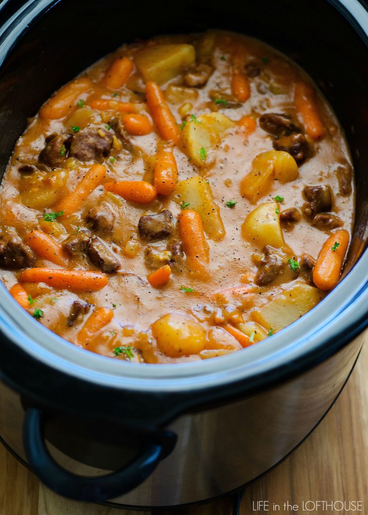 Slow Cooker Beef Stew 