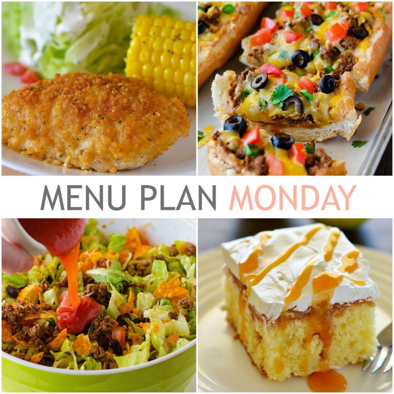 Menu Plan Monday #111