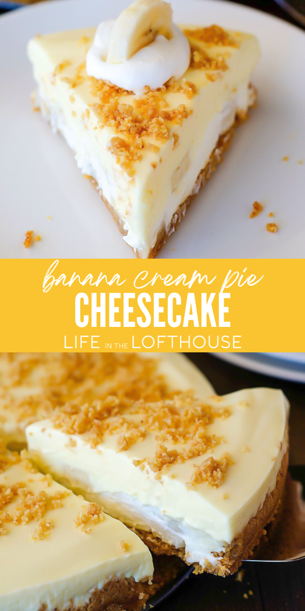 Banana Cream Pie Cheesecake