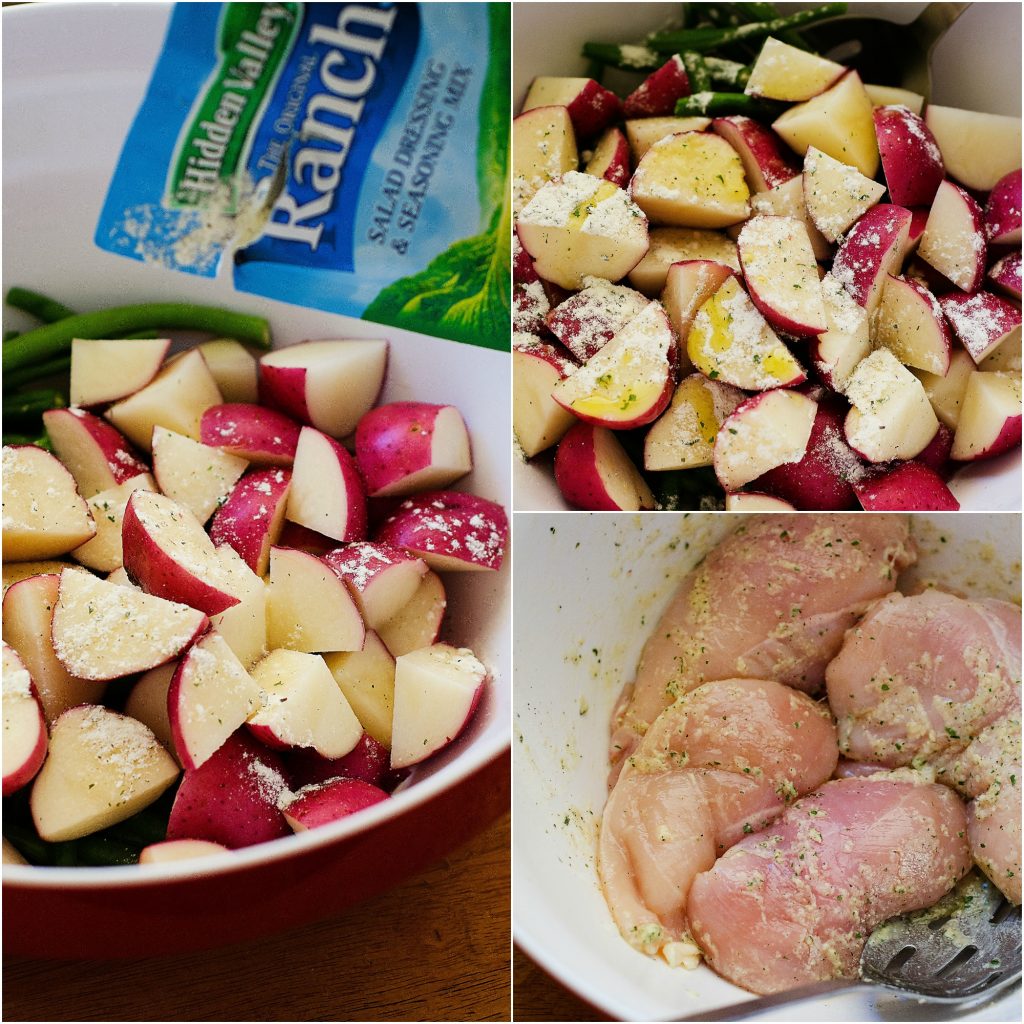 Tender chicken and veggies loaded with flavor from Hidden Valley Ranch Dressing. Life-in-the-Lofthouse.com