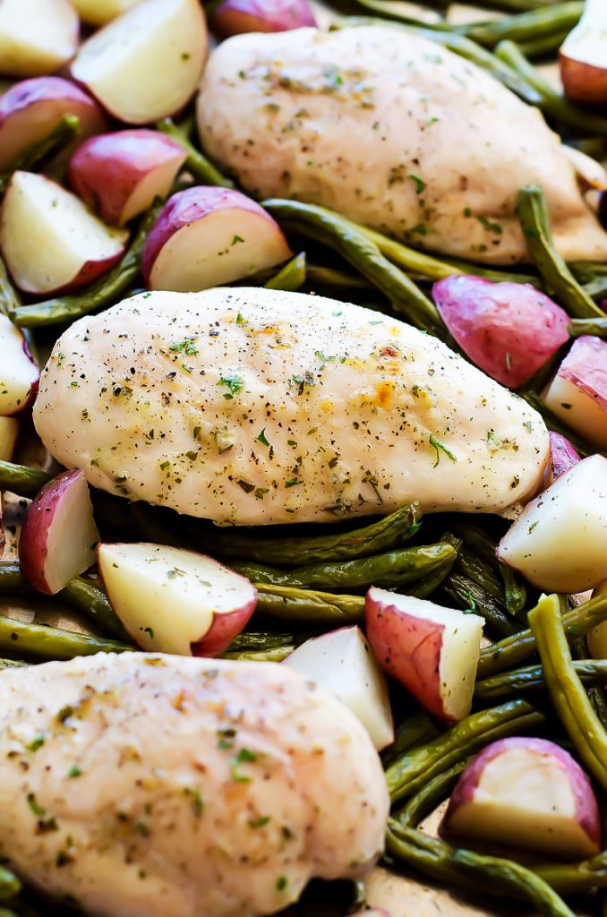 Tender chicken and veggies loaded with flavor from Hidden Valley Ranch Dressing. Menu Plan Monday #381