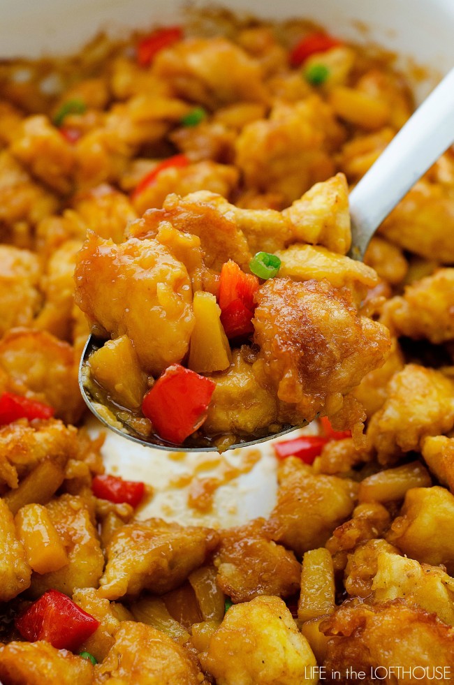 Baked Sweet Hawaiian Chicken