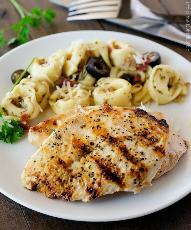 Grilled Italian Chicken