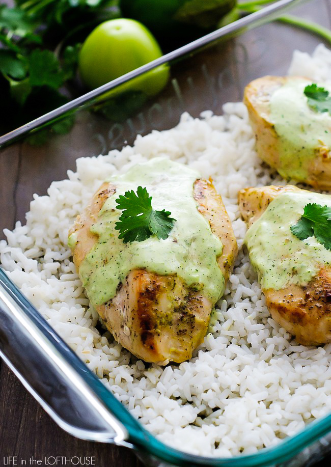 Tomatillo Ranch Chicken