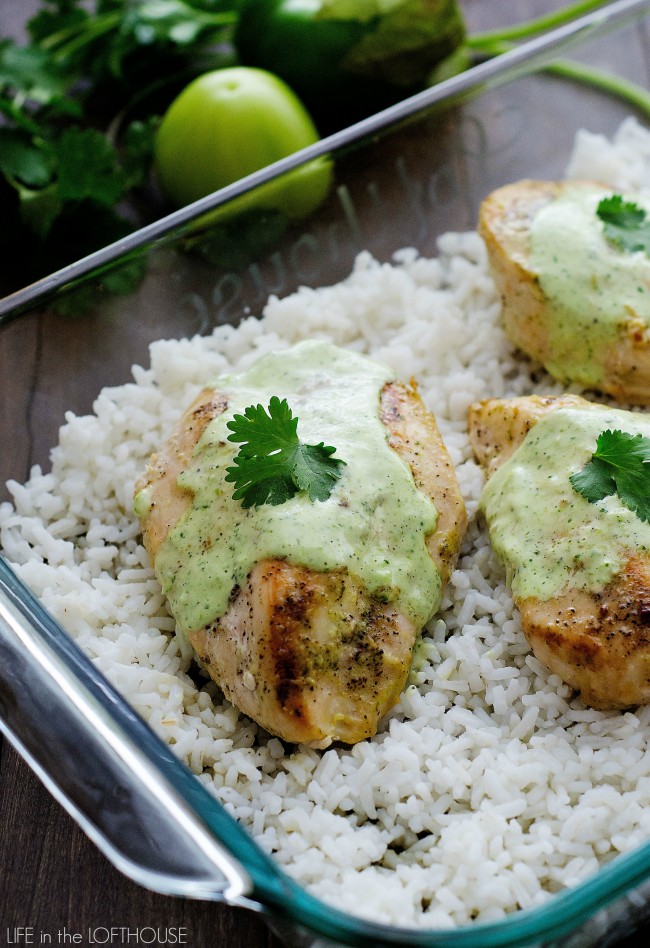 Tomatillo Ranch Chicken